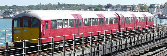 '38 tube stock on Ryde Pier